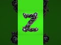 This Biomechanical Letter "Z" Bloomed From Nothing 😱🌿✨ #viral #animation #vfx #logo #flowers #text