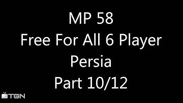 MP 058 Part 10/12:Persia (Civilization V Brave New World 6 Player Free For All) Gameplay/Commentary