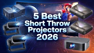 ✅ 5 Best Short Throw Projectors 2026: Top 4K & Gaming Picks!