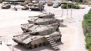 Yad La-Shiryon - tank museum - rooftop