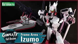 Warship Mecha Frame Arms Izumo Gunpla Tv