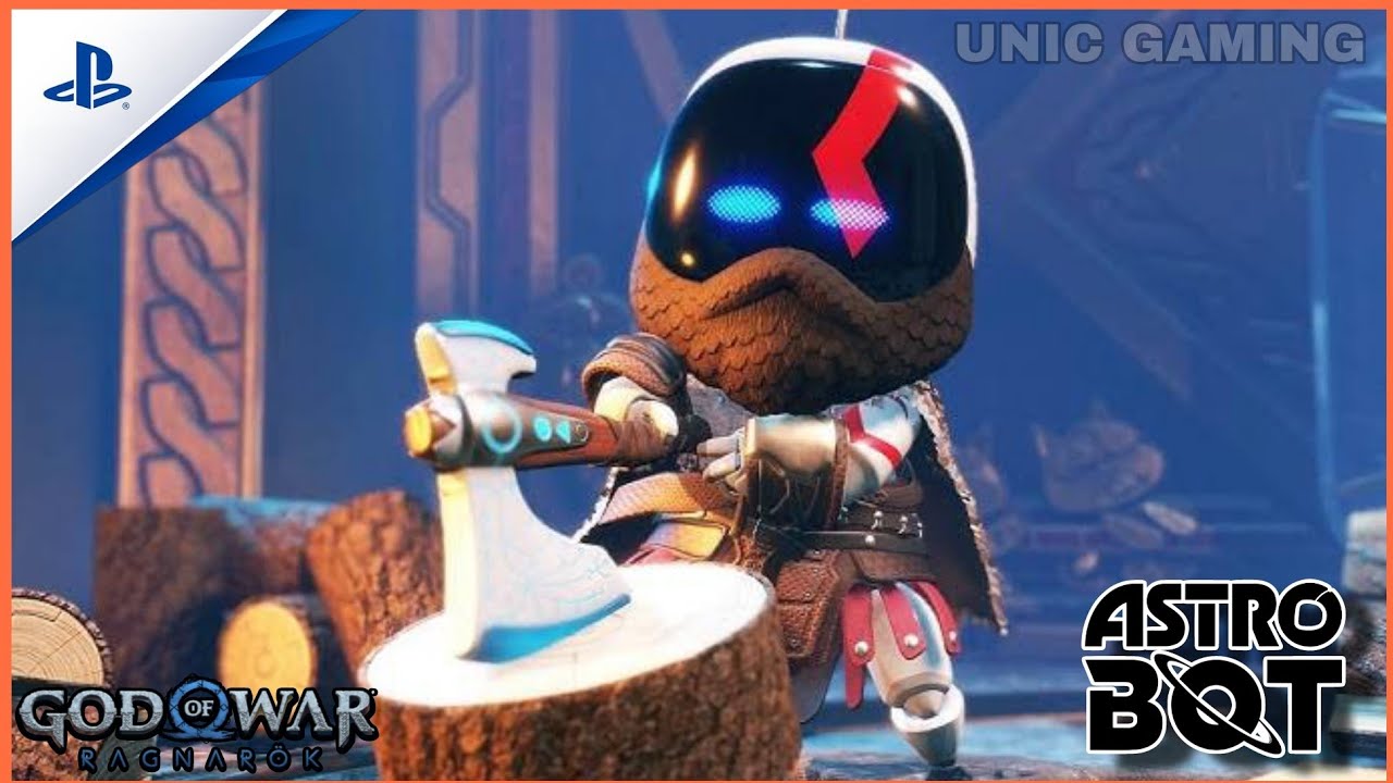 Astro bot God Of War Ps5 Gameplay - YouTube
