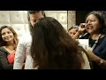 Kolkata students love  magic techniques by chandra prakash patel hairstyling academy