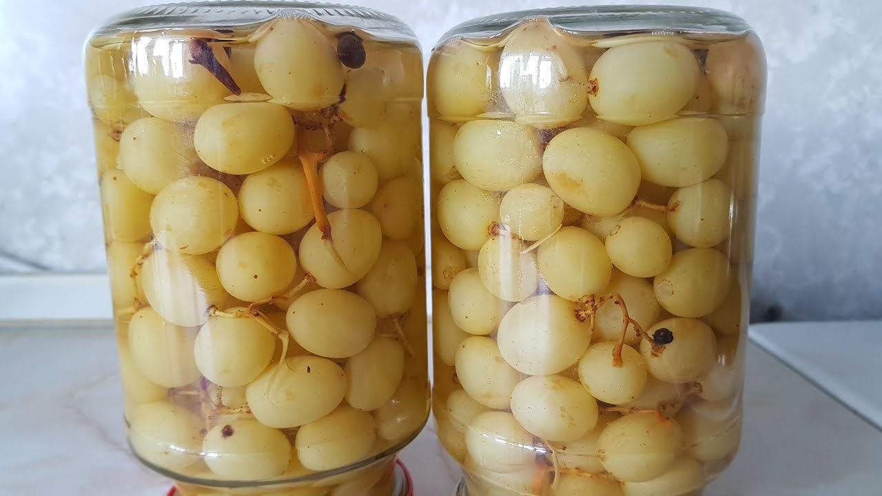 ⁣Маринованный виноград, цыганка готовит. Gipsy cuisine.