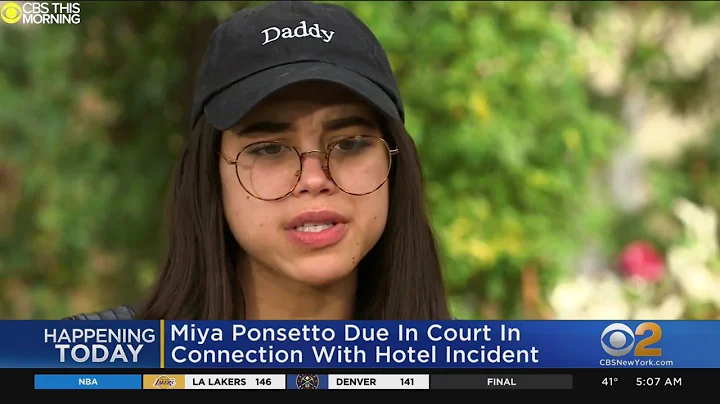 Miya Ponsetto due in court in hotel incident