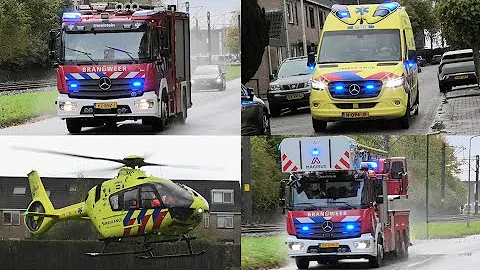 Massale inzet Hulpdiensten voor medisch incident in IJsselstein - Hulpdiensten met spoed onderweg!
