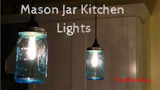 Mason Jar Kitchen Lights