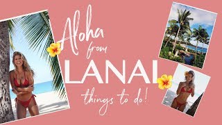 ❤️🏝 LANAI! Things to Do on the Hawaiian Island! TRAVEL VLOG