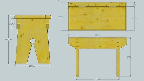Presenting your sketchup drawings: Orthogonal