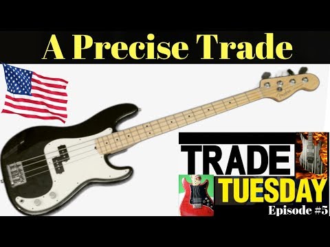 a-precise-trade-|-trade-tuesday-#5-|-2008-fender-usa-precision-p-bass-black