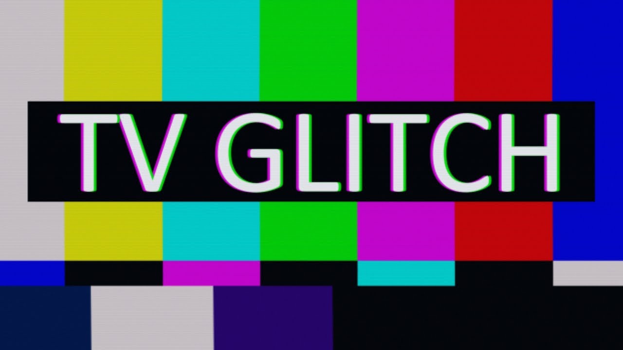 Tv Glitch: Animated Effects