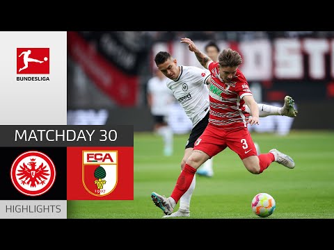 Eintracht  Frankfurt Augsburg Goals And Highlights