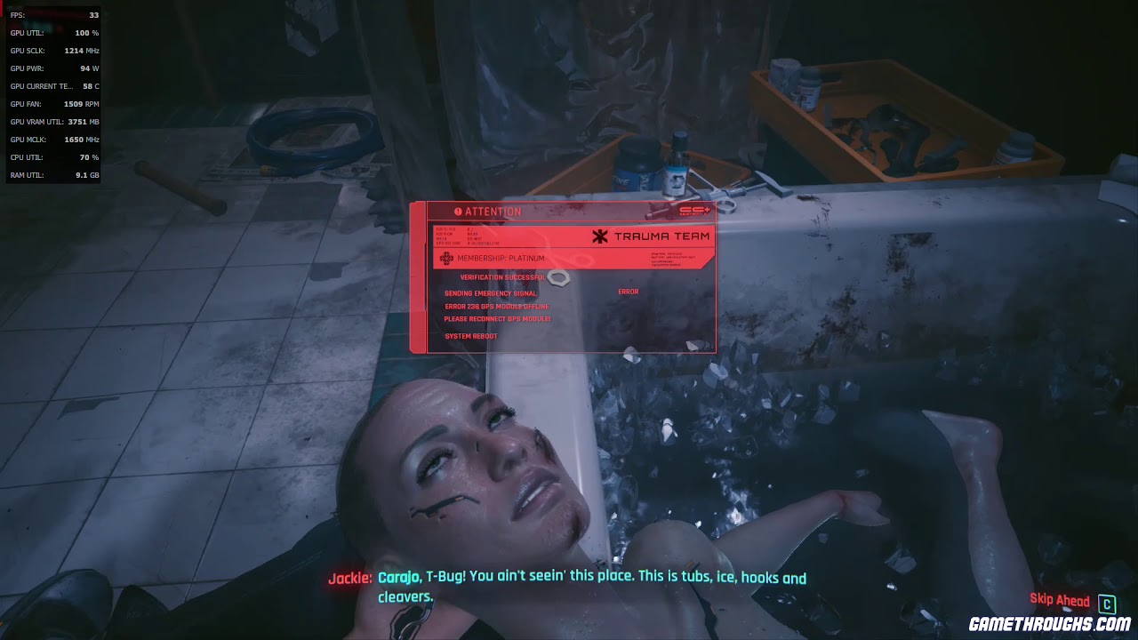 Cyberpunk 2077 Medium settings on RX 470 and FX 8300 gameplay