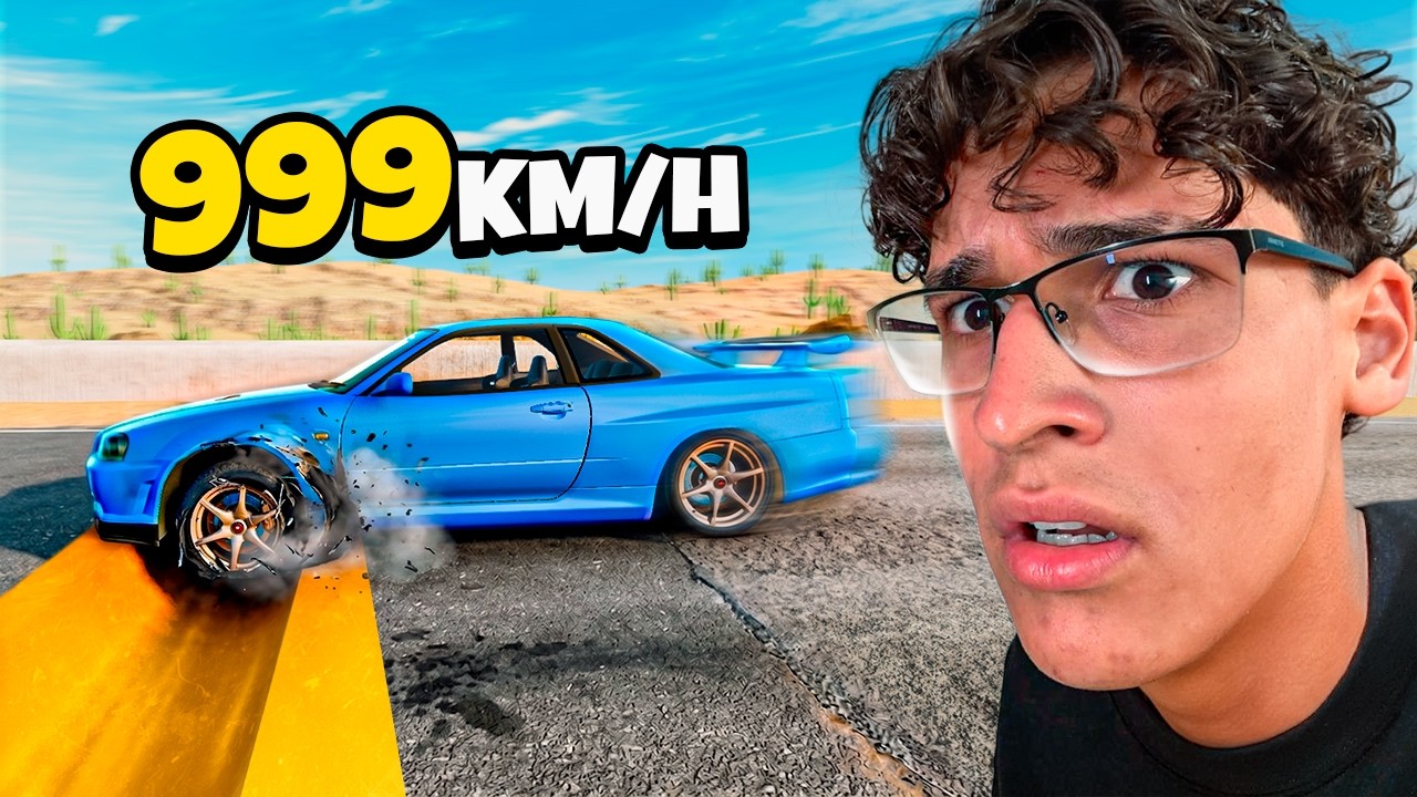TESTEI a LOMBADA INVERTIDA MAIS IMPOSSÍVEL do BeamNG.drive