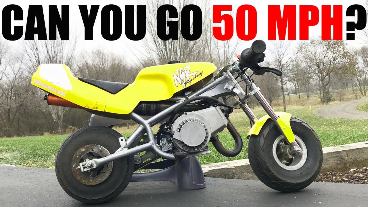 Make your pocket bike FASTER with MODS