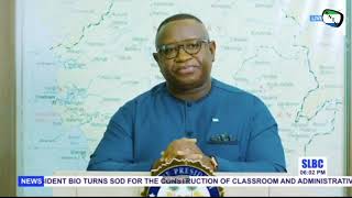 President Julius Maada Bio Addressed The Nation After ECSL Partial Results Announcement