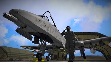 ARMA III - A 10C Thunderbolt II - Startup [Record Test]