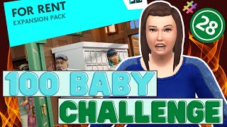 For Rent Ruins My Game! / The Sims 4 100 Baby Challenge with Infants