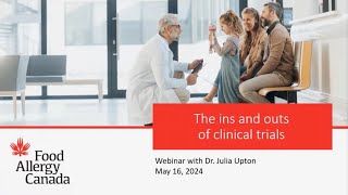 Webinar: The ins and outs of clinical trials