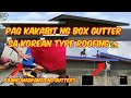 Korean type roofing😍-PAG KANTO AT PAG GAWA NG BOX TYPE GUTTER-part3