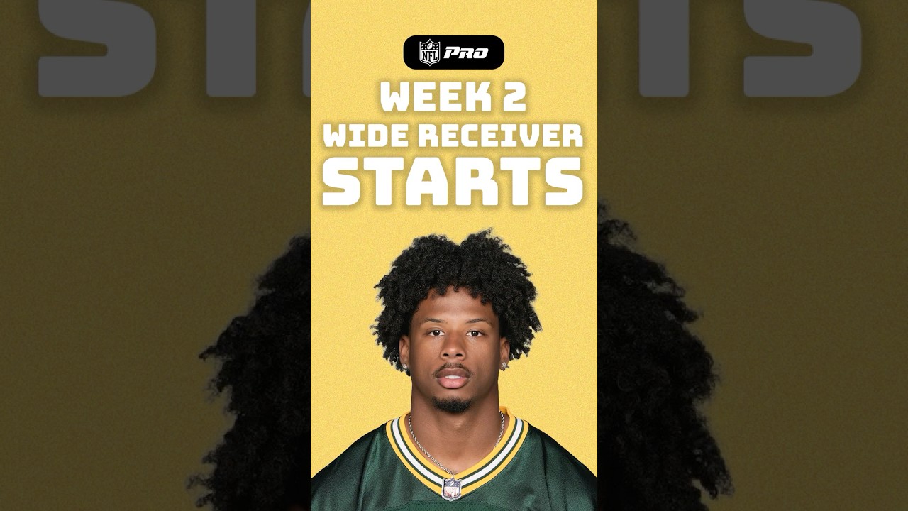 3 must start WRs in week 2🔥