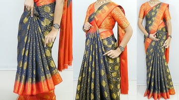Easy cotton saree draping tutorial | Step by step tant saree draping for Beginners | Tips & tricks