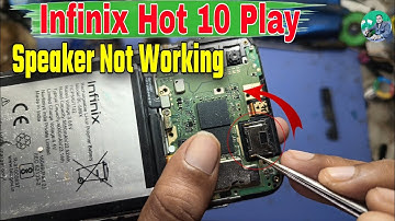 infinix hot 10 play speaker jumper solution | infinix hot 10 play ringer not working jumper Solution