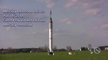 Mercury Redstone 2018 Geoff Howard Record Breaking Launch