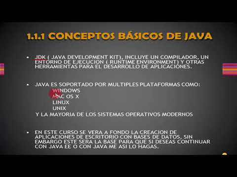Curso Java - 1. Conceptos básicos de Java