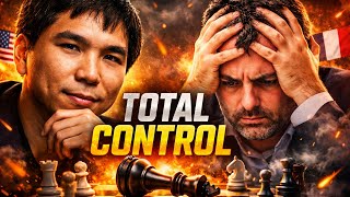 Wesley So Strangles France’s No.1 in a Ruthless Positional Masterclass