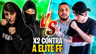 O X2 MAIS ENGRAÇADO DO FREE FIRE!! Ft. ELITE FF!!