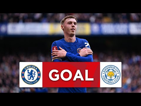 GOAL | Cole Palmer | Chelsea 2-0 Leicester City | Quarter-final | Emirates FA Cup 2023-24