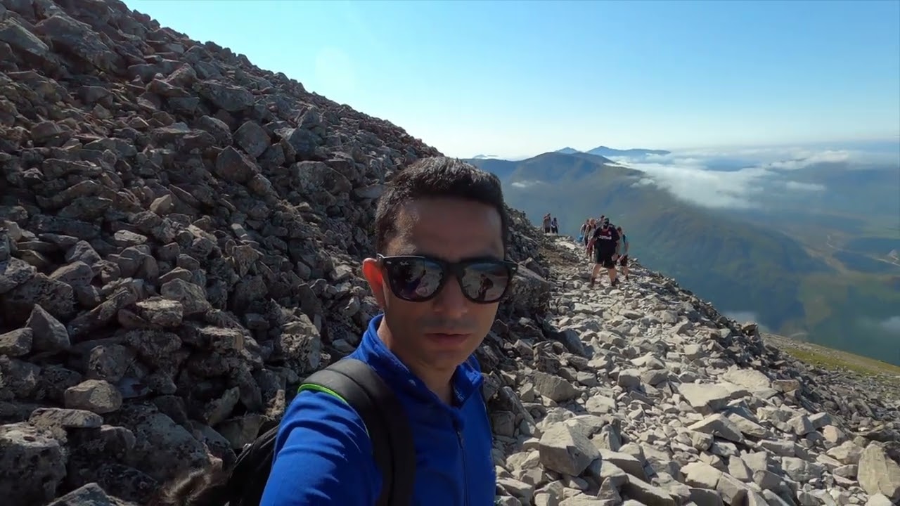 We climbed the UK's highest mountain Ben Nevis in Scotland