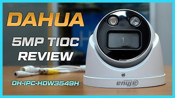Dahua 5MP TIOC IP Camera Review | DH-IPC-HDW3549H