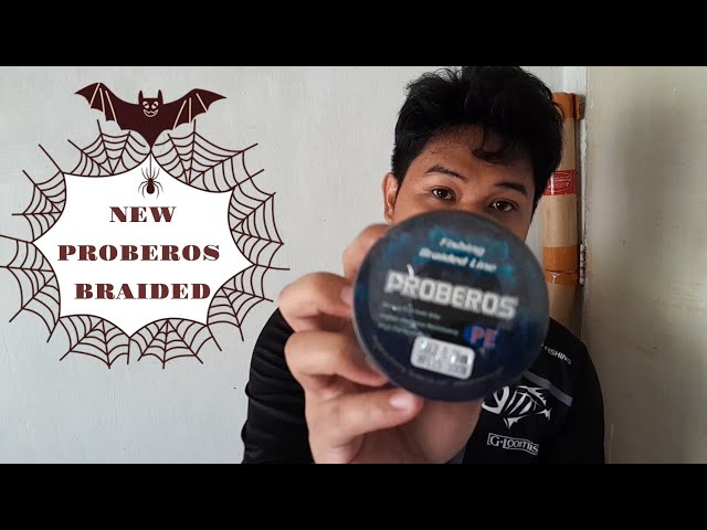 New PROBEROS braided line 8ply review 