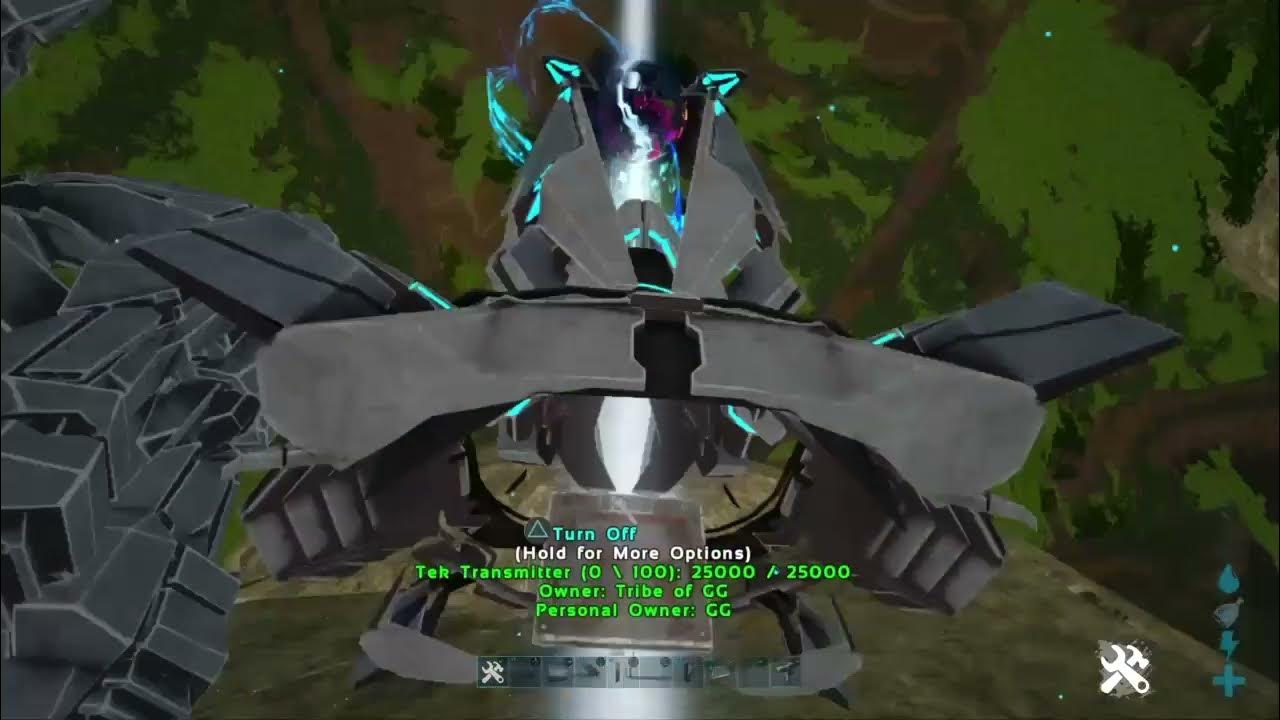 Ark how to make a Floating Transmitter YouTube