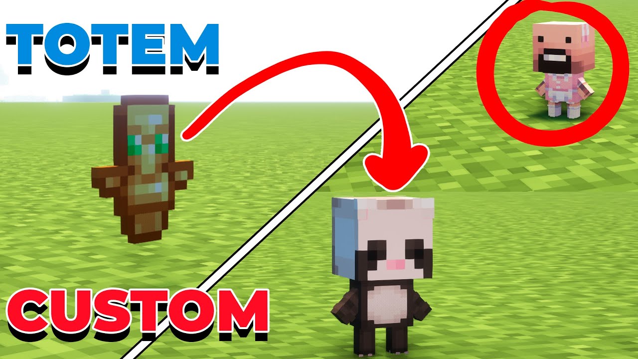  un totem con tu skin como cambiar skin de tu totem youtube