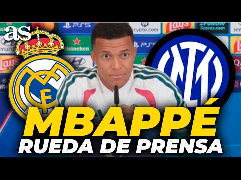 ¡Más DESAFIANTE que nunca! Mbappé, RUEDA PRENSA COMPLETA hoy REAL MADRID - INTER CHAMPIONS LEAGUE