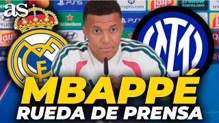 More DEFIANT than ever! Mbappé, FULL PRESS CONFERENCE today REAL MADRID - INTER CHAMPIONS LEAGUE