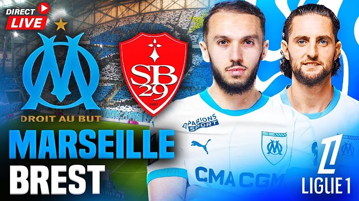 🔵⚪MARSEILLE - BREST 4-1 /🔥GOUIRI PHENOMENALE 💙 / ligue1