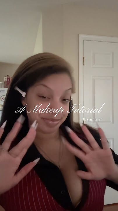 A Vamp Makeup Tutorial (that nobody asked for) ft. sinnister 🧛🏽♀️🦇