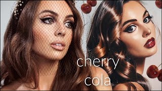 '60s EYES & CHERRY COLA LIPS*Lana Del Rey Coded Tutorial*