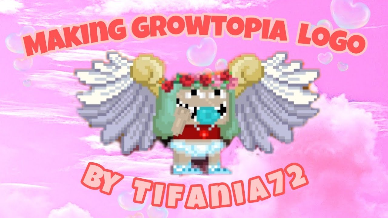 HOW TO MAKE GROWTOPIA LOGO GROWTOPIA YouTube