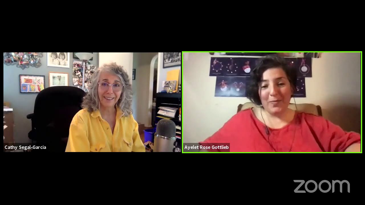 Cathy Segal-Garcia's Noontime Hang, featuring Ayelet Rose-Gottlieb vocalist, composer, educator!