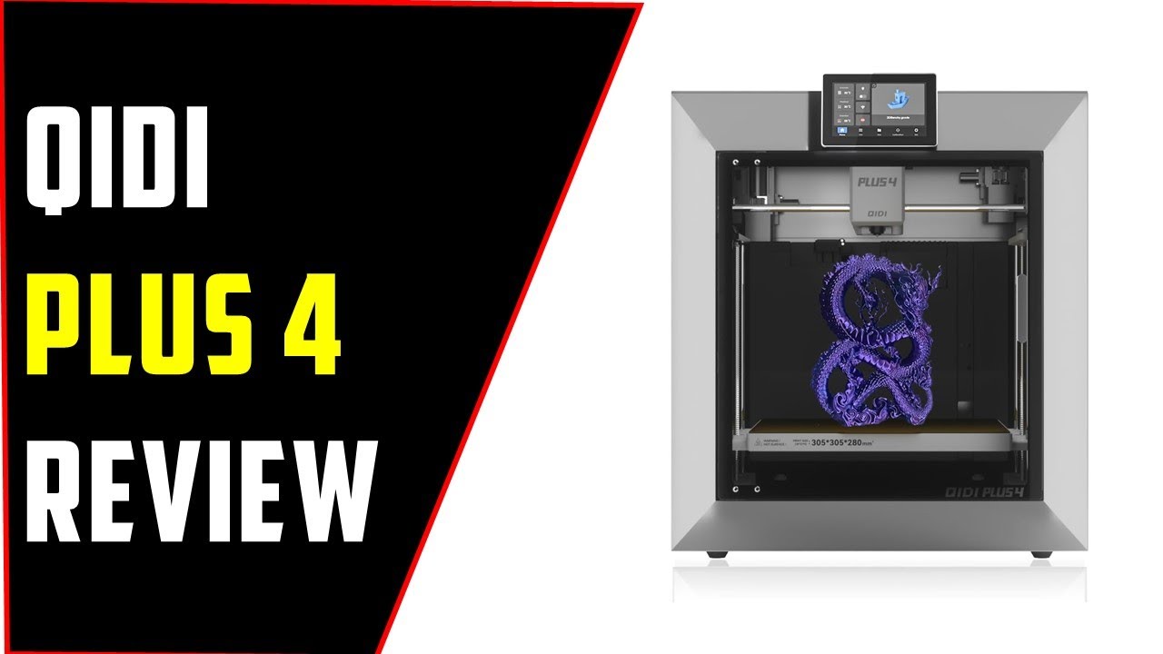 QIDI PLUS 4 Review | High-Speed 3D Printer with Heated Chamber & Auto ...