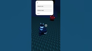 Thumbnail of close to me🙅 lobster meat 👌 #roblox #robloxmemes