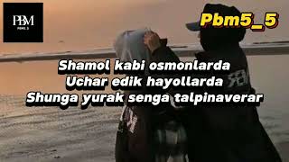 Rayhon & Shohruhxon Райхон & Шохруххон - Goodbye Qoʻshiq Matni Текст Песни Lyrics Karaoke