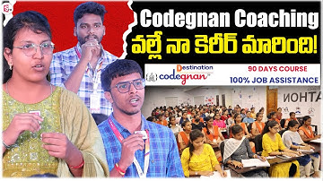 Why Students Choose CODEGNAN || Real Student Reviews || Best Coding Institute In Hyderabad ||SumanTV