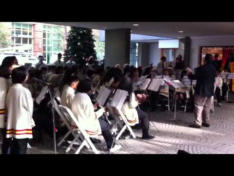 At Embarcadero Center Alta Loma Middle School 2012 winter concert Pt 3