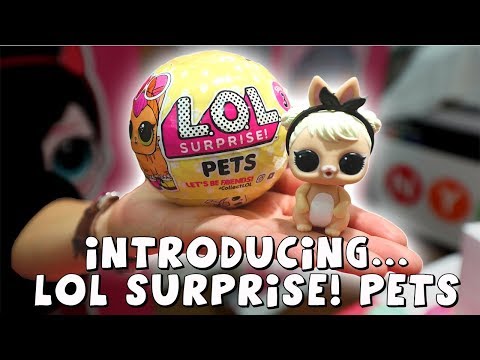 New LOL Surprise! PETS! First Look! Amy Jo unveils new LOL Surprise Pets in New York City